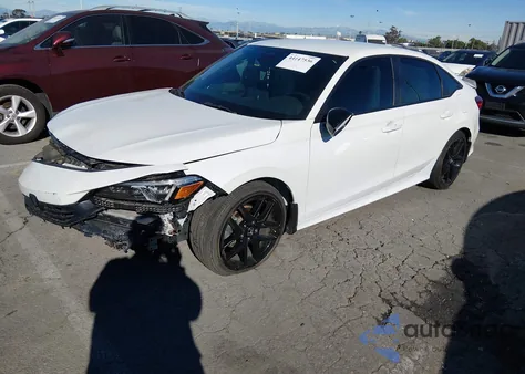 2024 Honda Civic Sport z USA, uszkodzony, nr VIN 2HGFE2F55RH524703